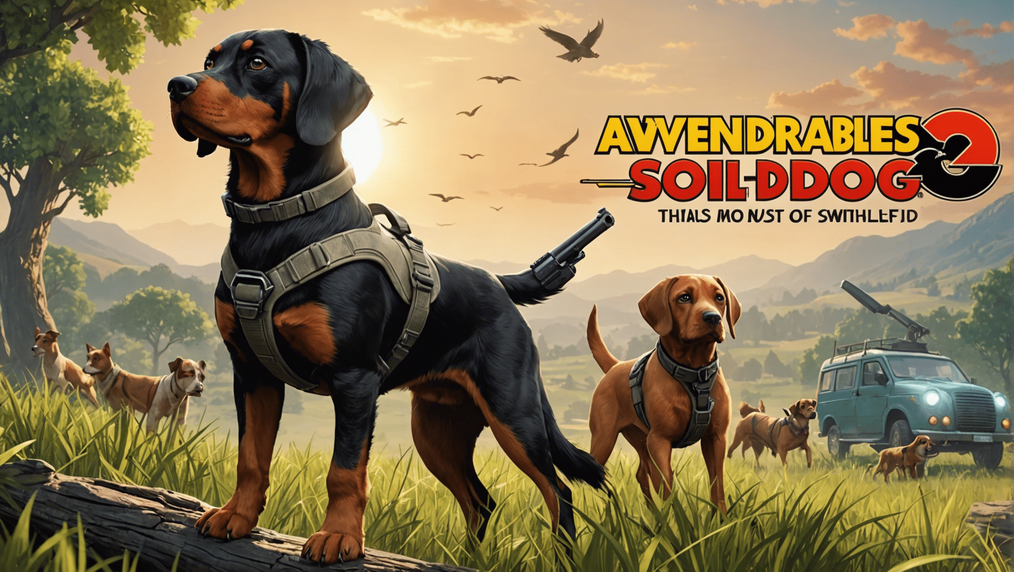 Nintendo Switch에서 Sol: The Gun-Dog의 놀라운 모험을 만나보세요. 사냥 게임 팬의 필수품!
