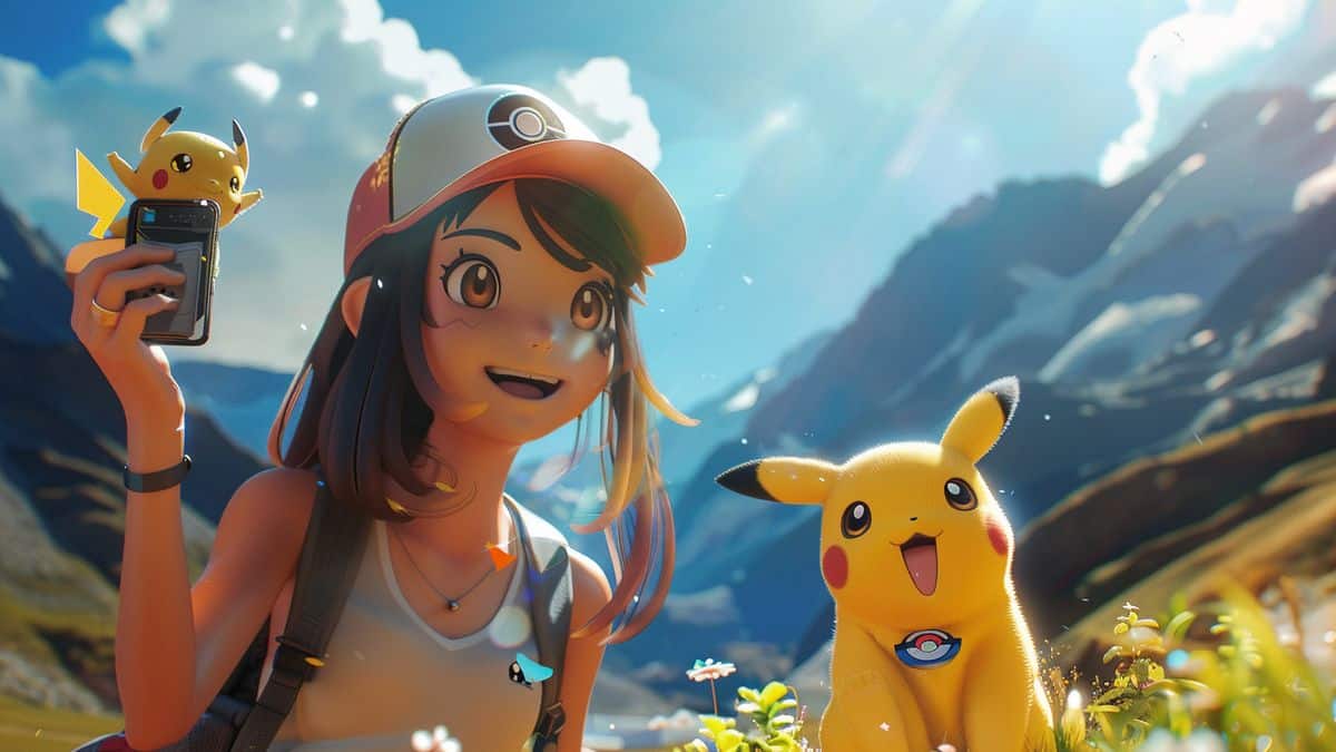 Players in Pokémon Go showcasing their achievements with new cosmetic titles.